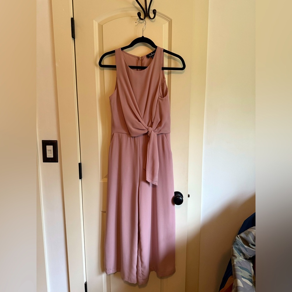 Lulus Dusty Pink Jumpsuit XS